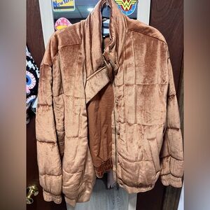 Velvet Bomber Jacket